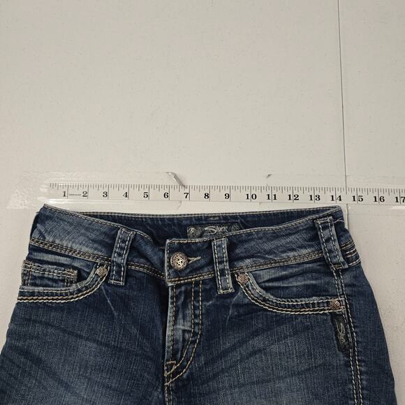 Silver Suki surplus shorts womens size 26 denim 5546 - Picture 4 of 11